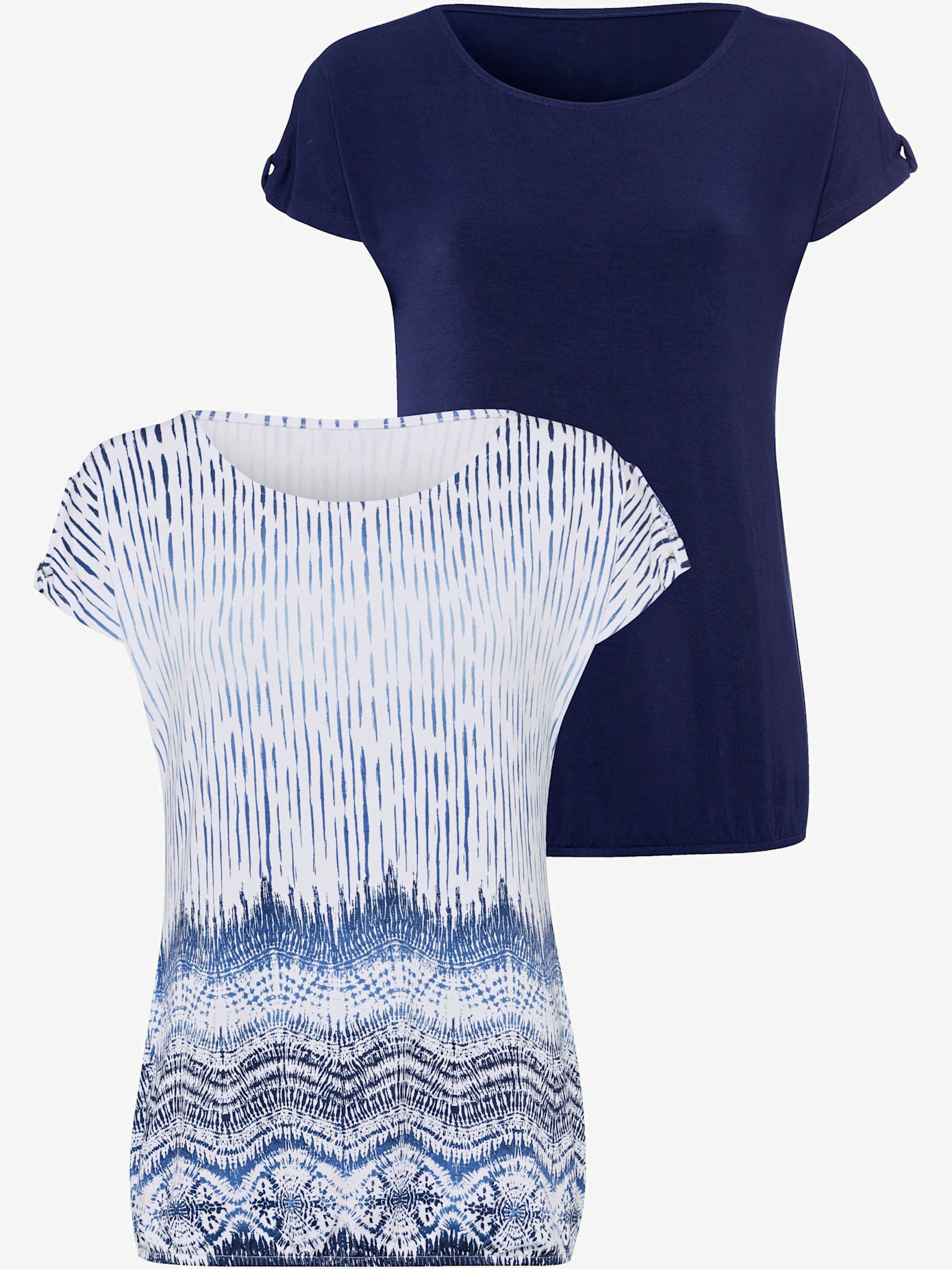 Lot de 2 t-shirts lascana
