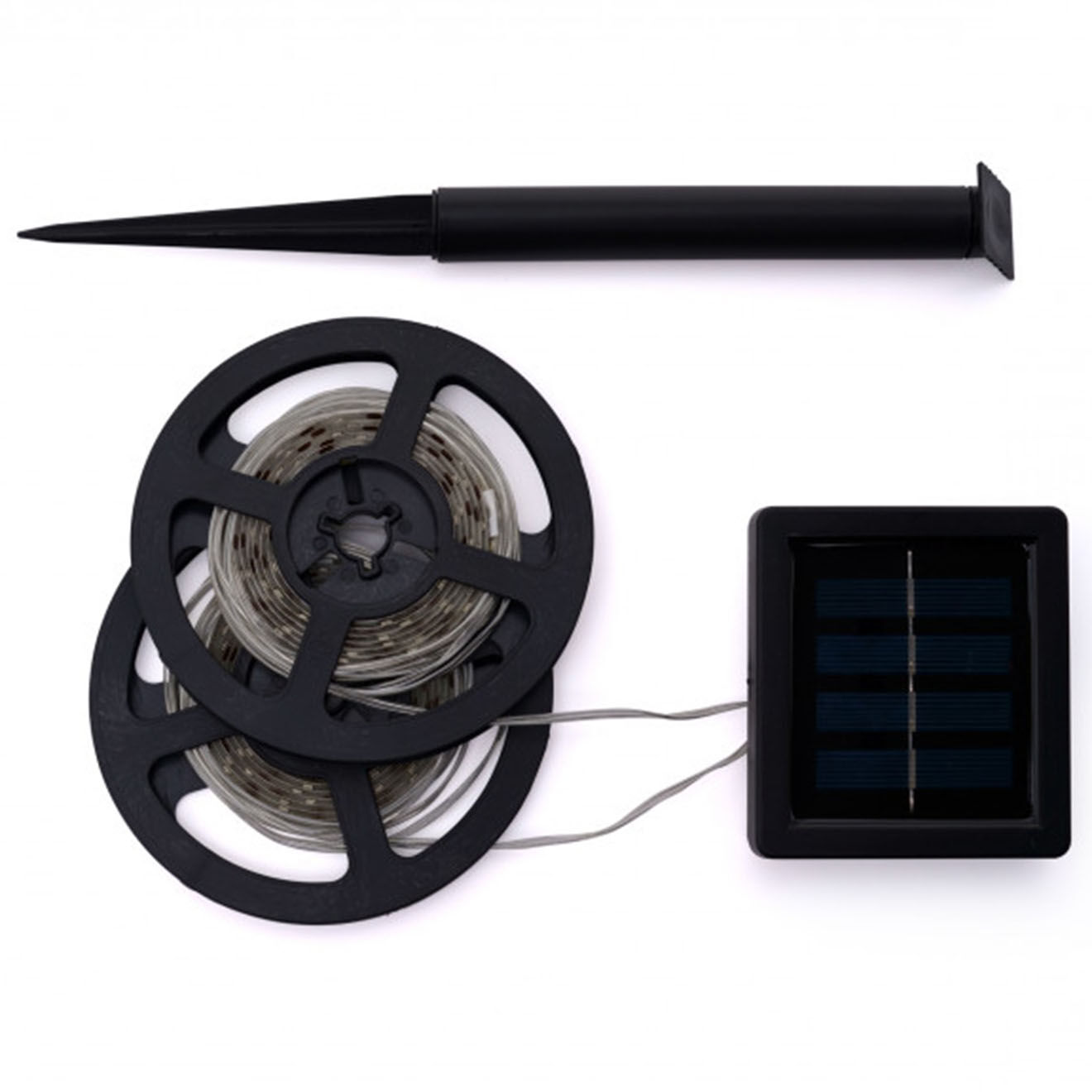 Pratik Garden Kit LED solaire pour panneaux décoratif blanc