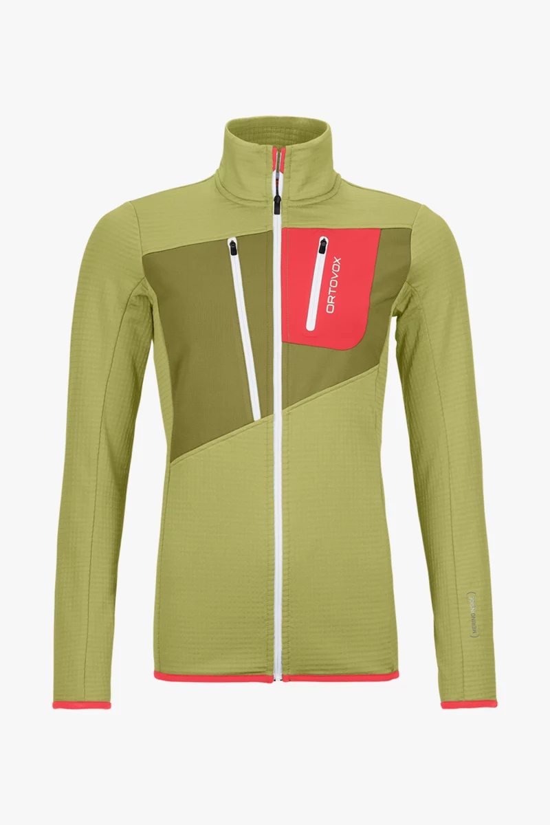 Ortovox Fleece Grid Damen Midlayer