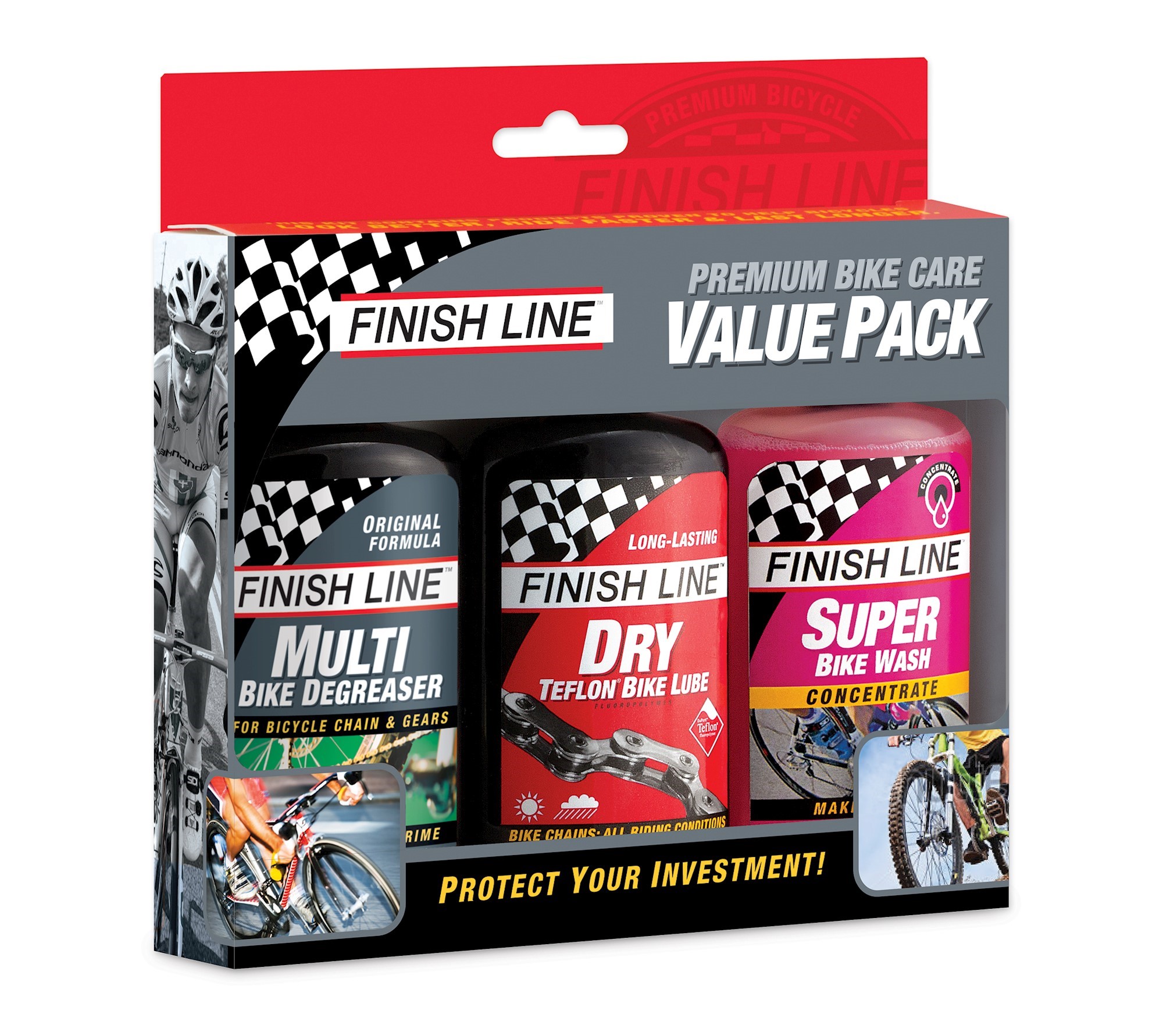Finish Line Value Pack Premium Cykel Vedligeholdelses Pakke