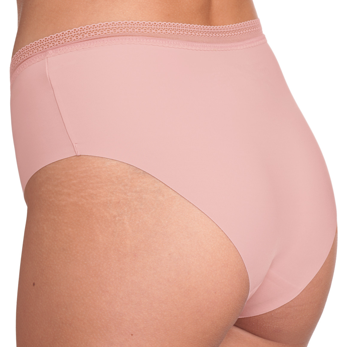 Gina Benotti 2 Damen Seamless-Pantys mit Spitze rosa