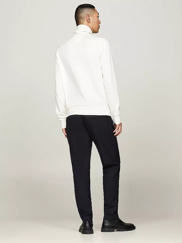 TOMMY HILFIGER Rollkragenpullover  weiss