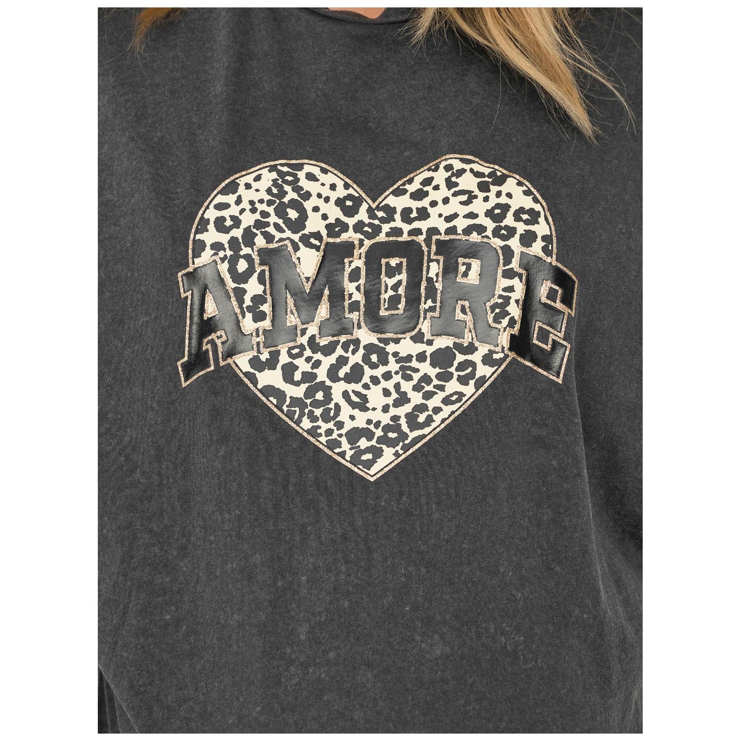 ONLY zwangerschaps T-shirt korte mouwen printopdruk multi