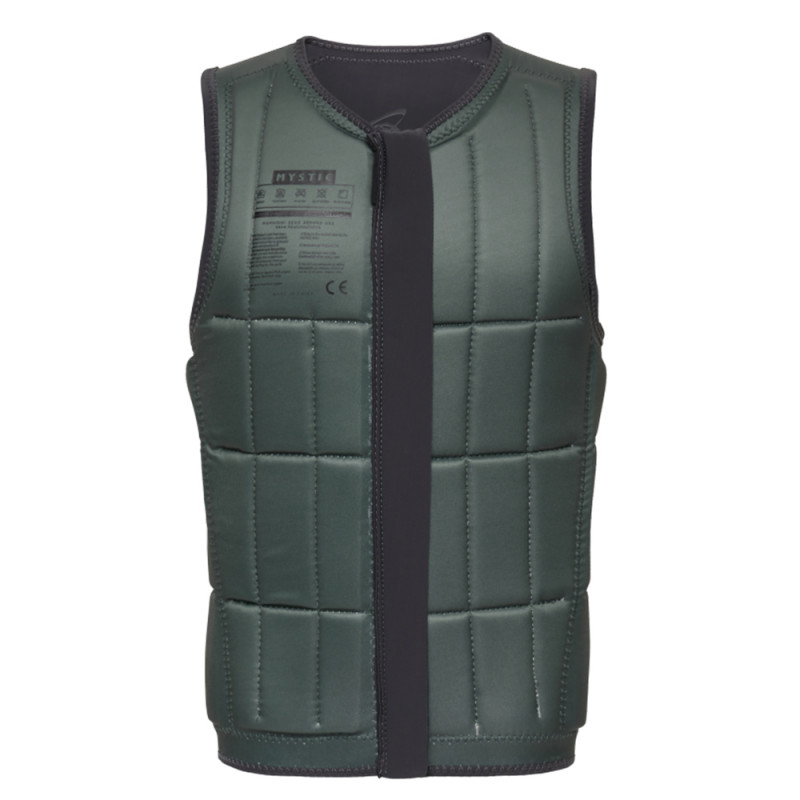 GILET IMPACT MYSTIC ANARCHY FRONTZIP GRIS