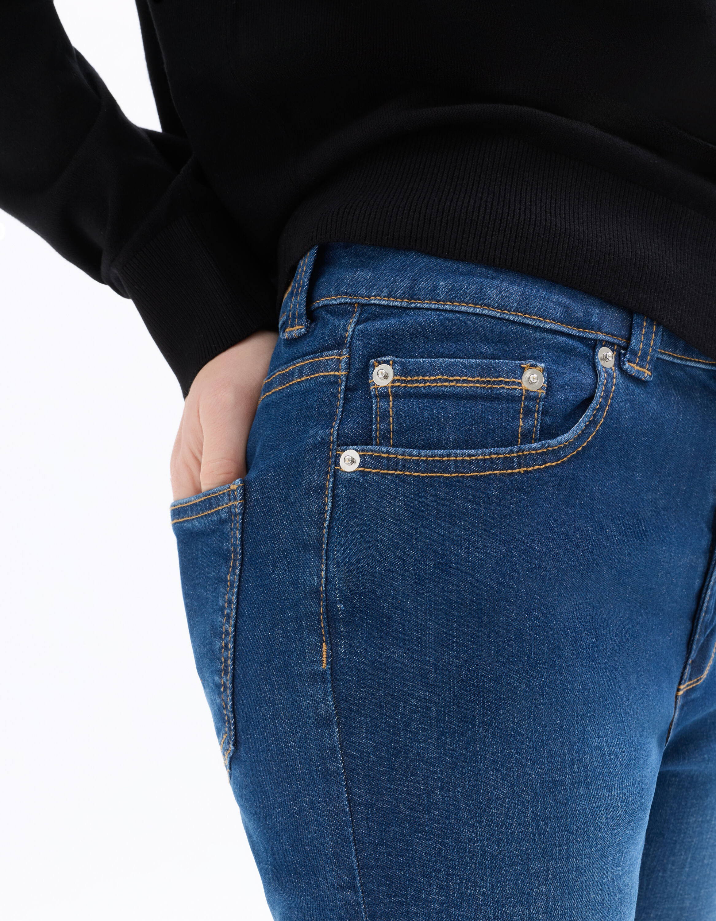 Jean slim coton stretch - bleu