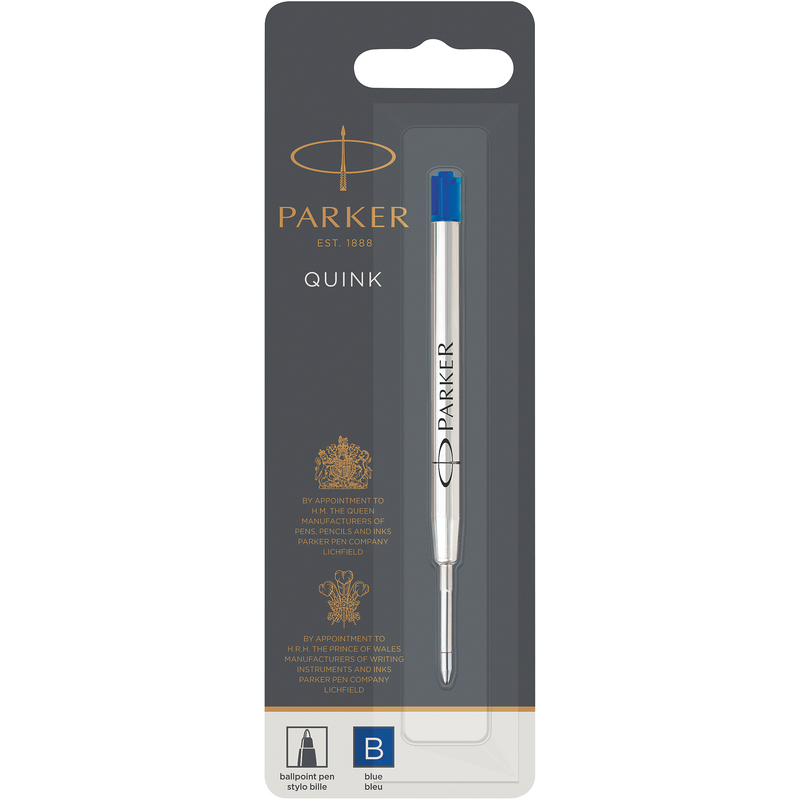 Parker Kugelschreibermine QUINKflow, B, blau, blau