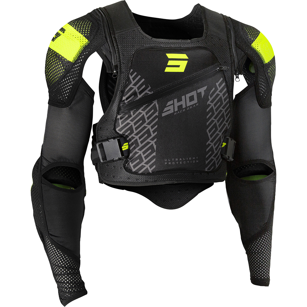 Shot - Gilet Ultralight 2.0 Noir / Jaune