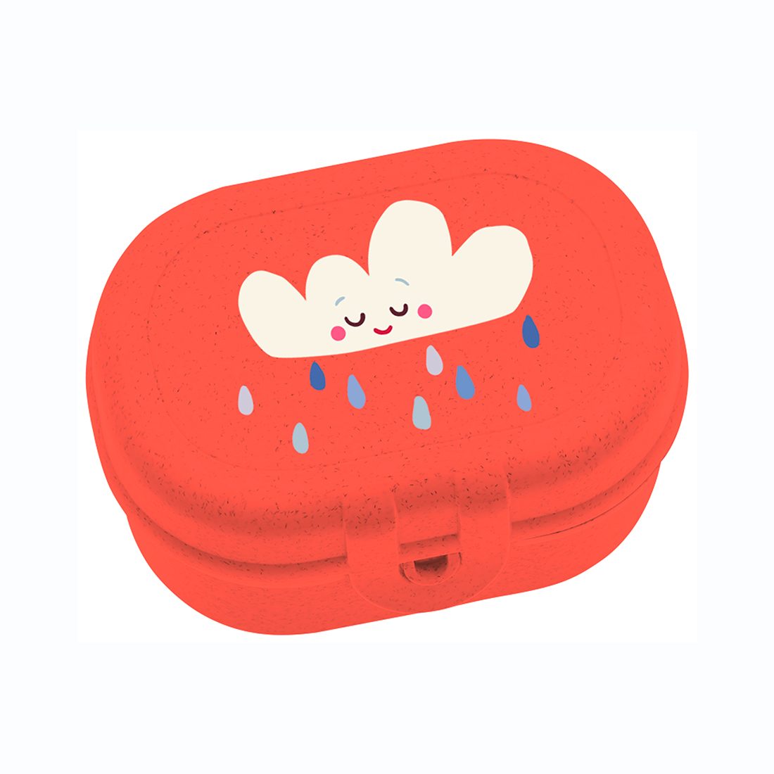 Koziol Pascal Mini Snackbox / Essensdose organic red dreams