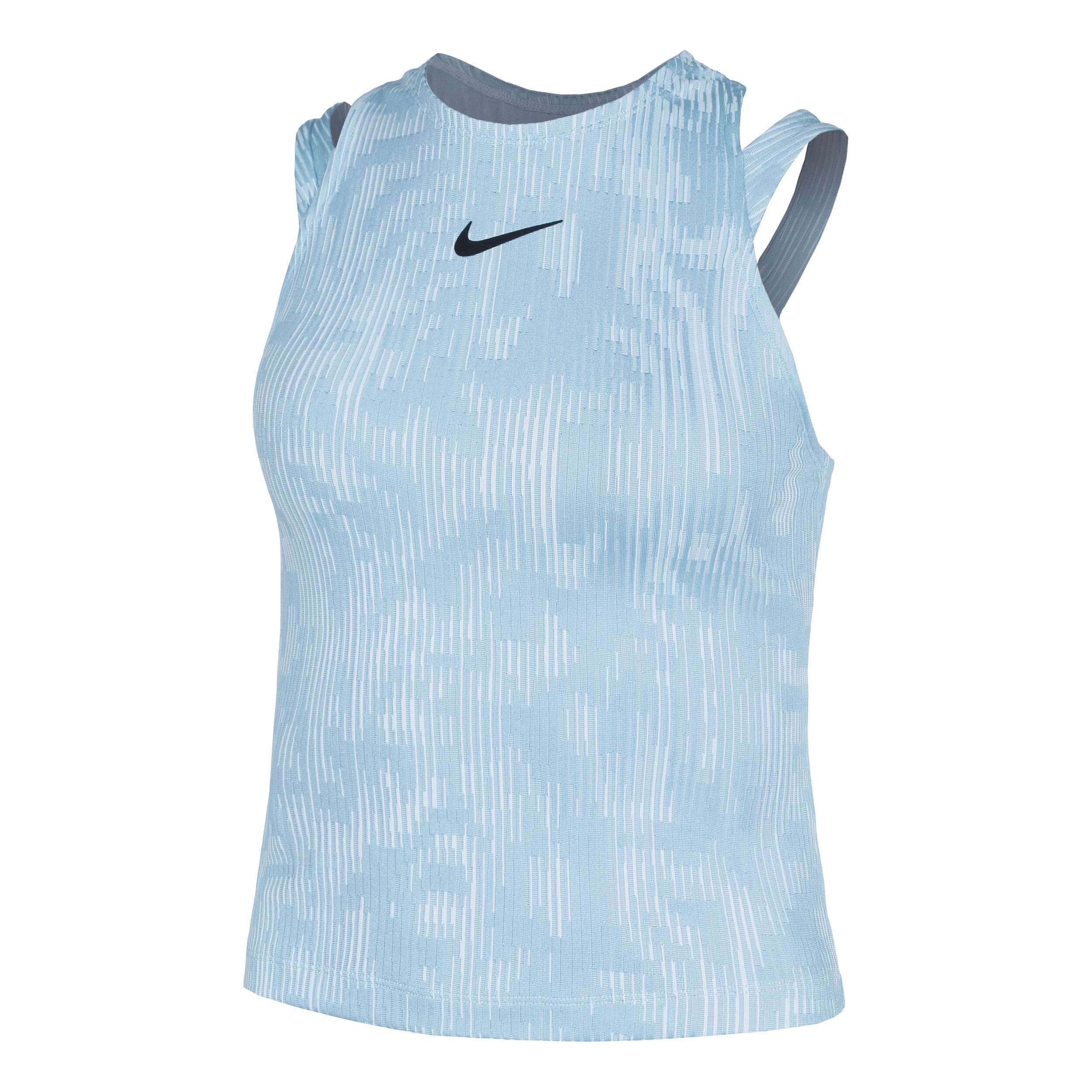 Nike Dri-Fit Slam Débardeur Tank Top Femmes - Bleu Clair