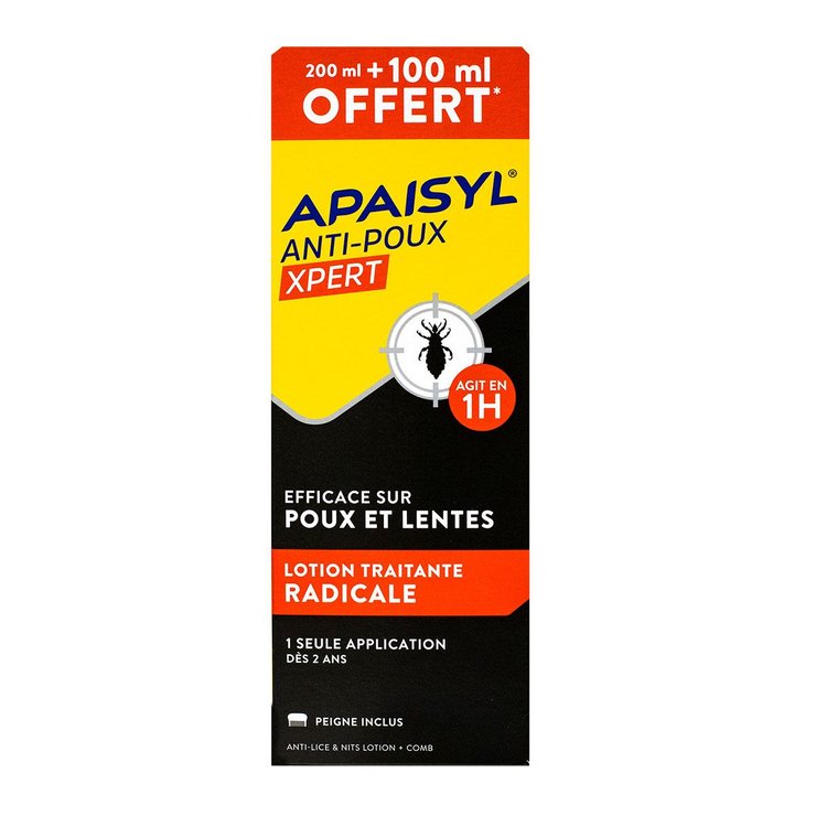 Xpert poux & lentes 200ml + 100ml offerts
