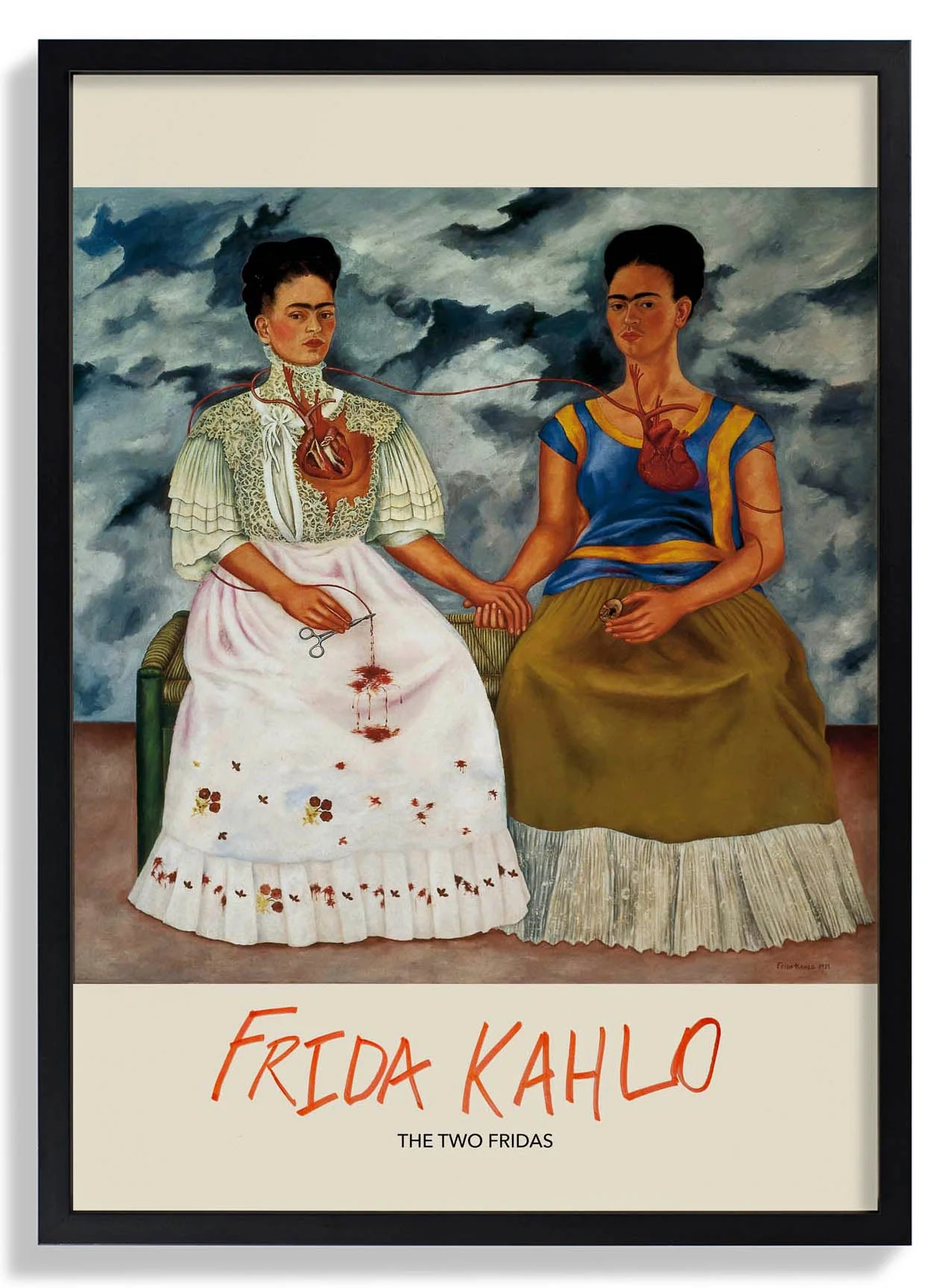 Die zwei Fridas von Frida Kahlo Kunstausstellung