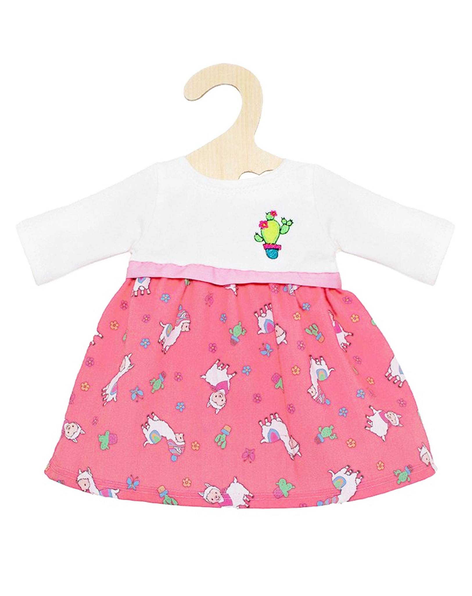Puppen-Kleid ALPAKA OSKAR (35-45cm) in rot