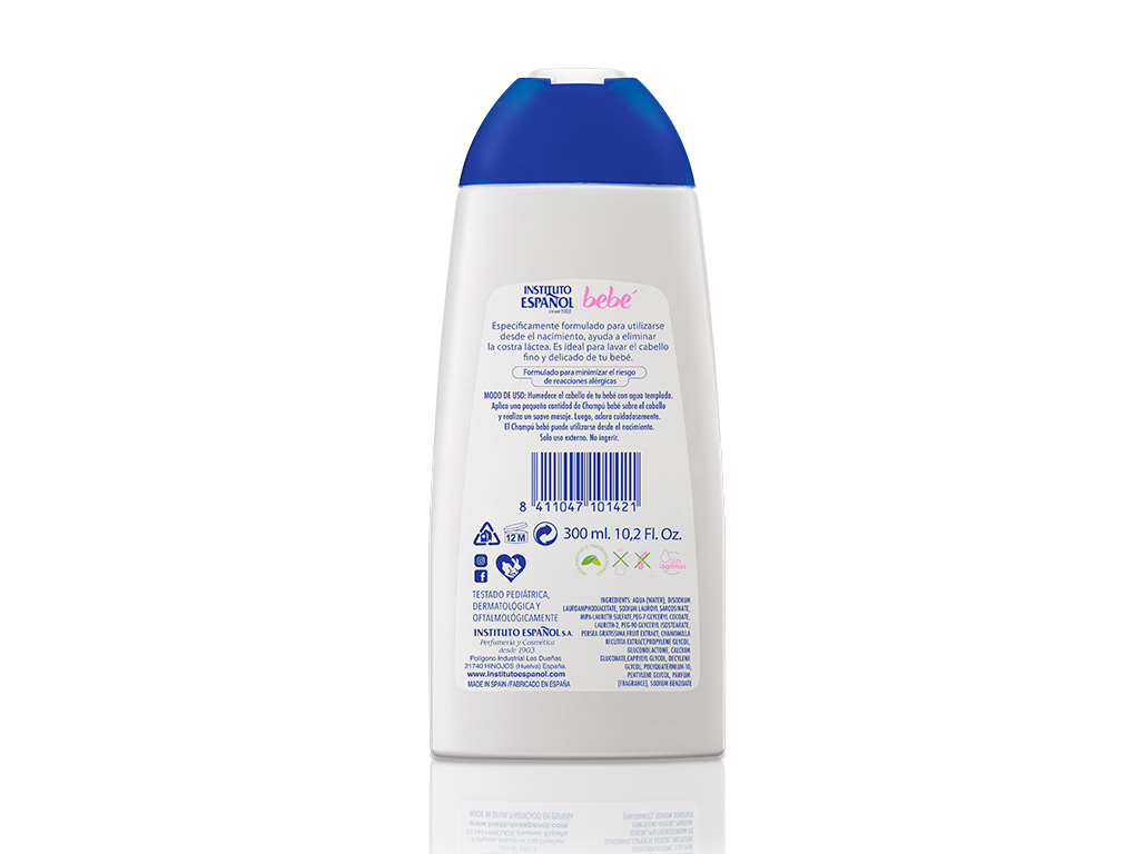 CHAMPO INSTITUTO ESPAÑOL BEBÉ 300 ML