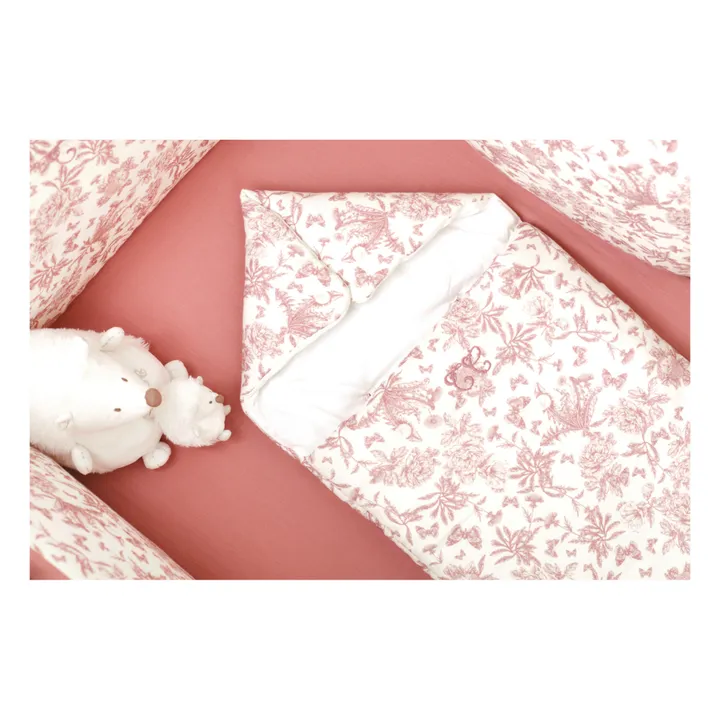 Tartine et Chocolat Nid d'ange Toile de Jouy | Rose pêche