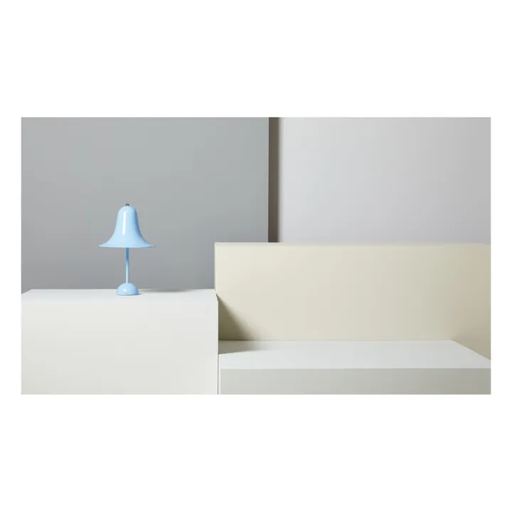 Verpan Lampe à poser Pantop | Bleu Clair
