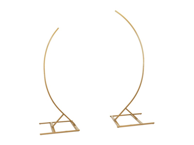 Gouden Backdrop Frame Halve Boog 2st