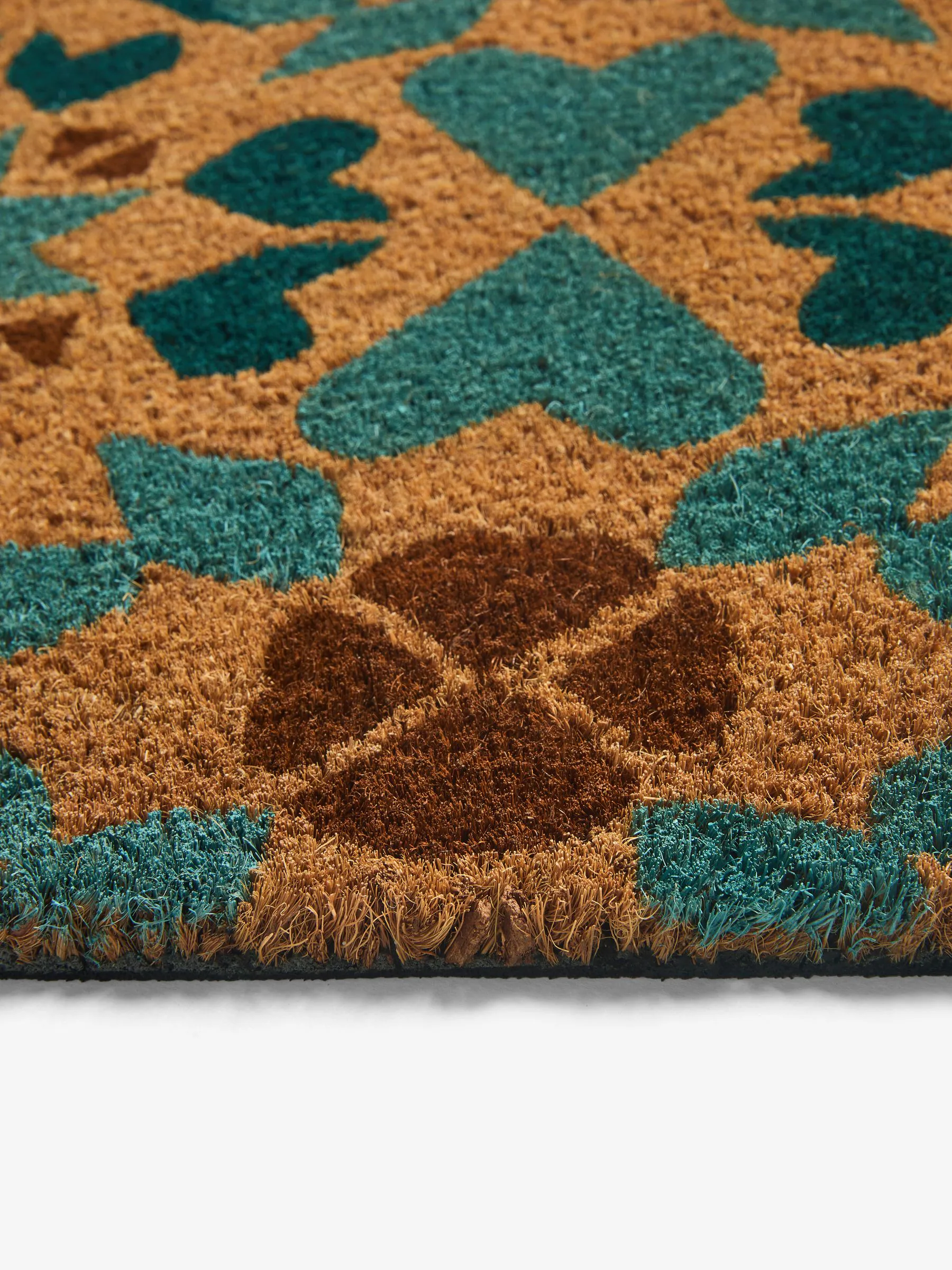 Bright Tile Coir Doormat