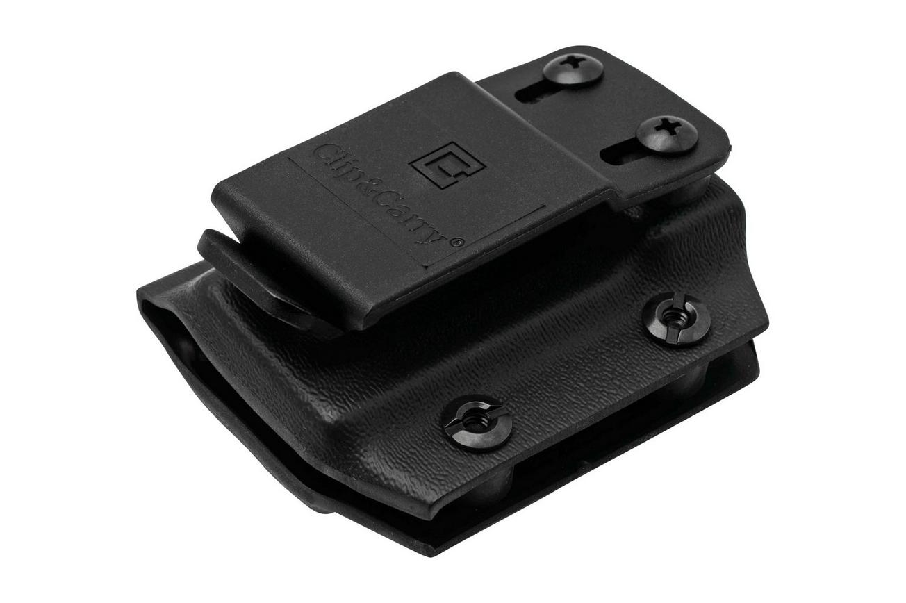 Clip And Carry Kydex Sheath SOG Powerlock, Black SPWRLK-BLK riemholster