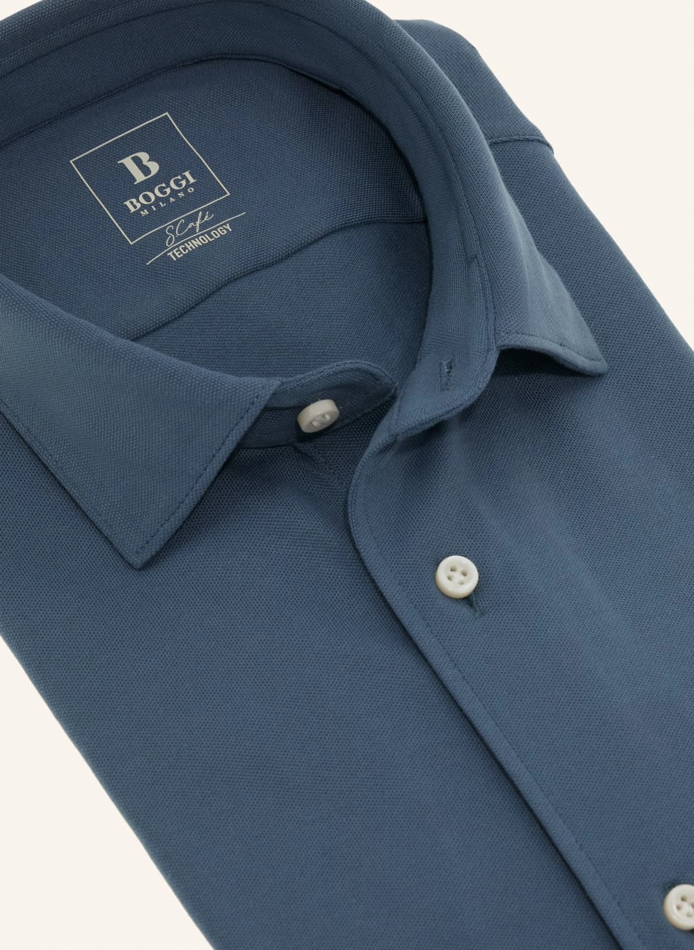 BOGGI MILANO Hemd Regular Fit