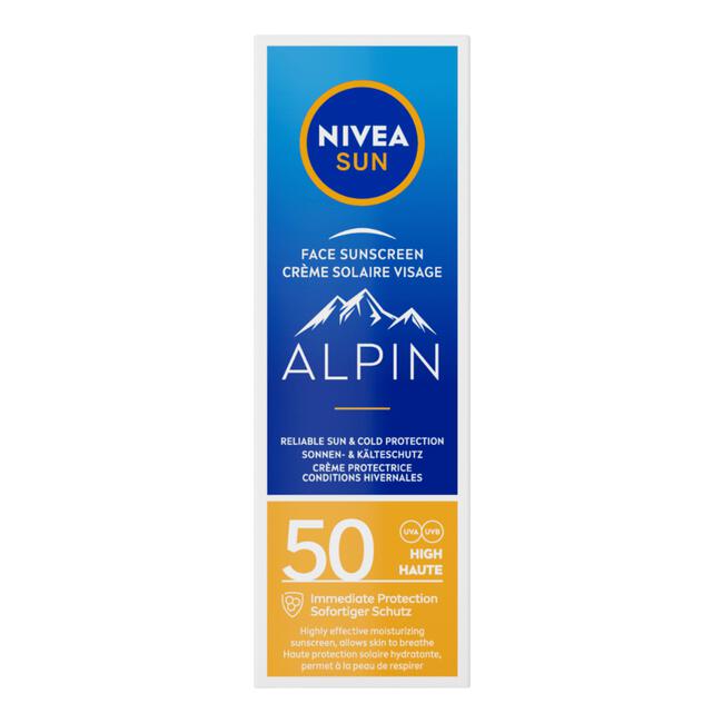 Nivea sun Alpin Face SPF 50 50 ML