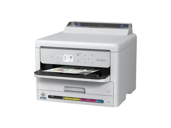 Epson WorkForce Pro WF-C5390DW - Printer - farve - Duplex - blækprinter - A4/Legal - 4800 x 1200 dpi - op til 25 spm (mono) / op til 25 spm (farve) - kapacitet: 330 ark - USB, Wi-Fi, Gigabit LAN