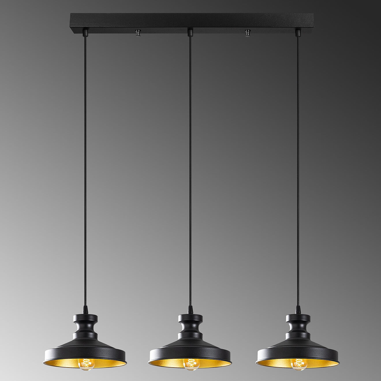 Sheen Suspension Berceste noire - 72x22x109 cm