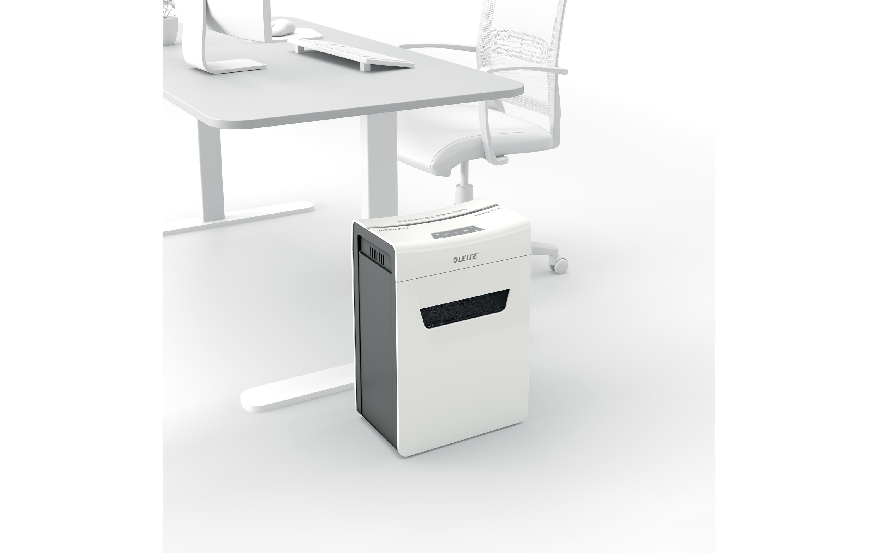 Aktenvernichter IQ Protect Premium 10X , P-4, 10 Blatt<br>Manueller Dokumentenvernichter mit Partikelschnitt für die sichere Vernichtung vertraulicher Unterlagen