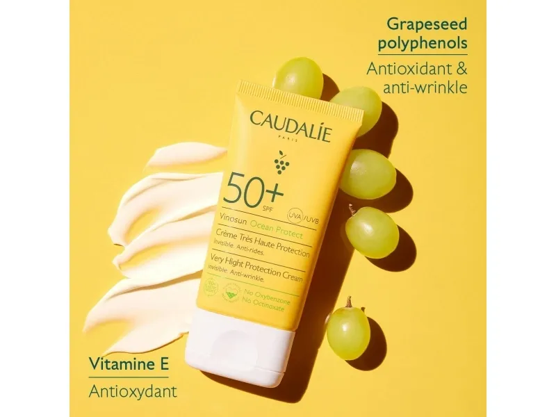 Caudalie Vinosun Protect High Protection Cream SPF50 50 ml