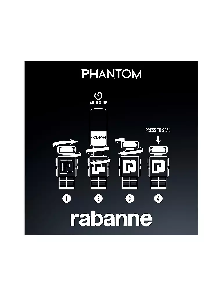 PACO RABANNE Phantom Intense Eau de Parfum Intense Refill 200ml keine Farbe