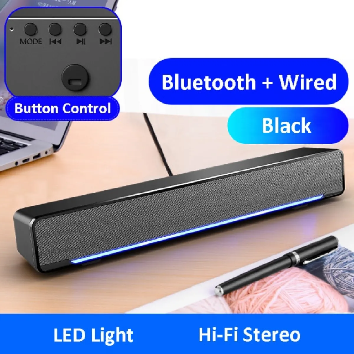 Universal Enceinte Bluetooth TV 2021
