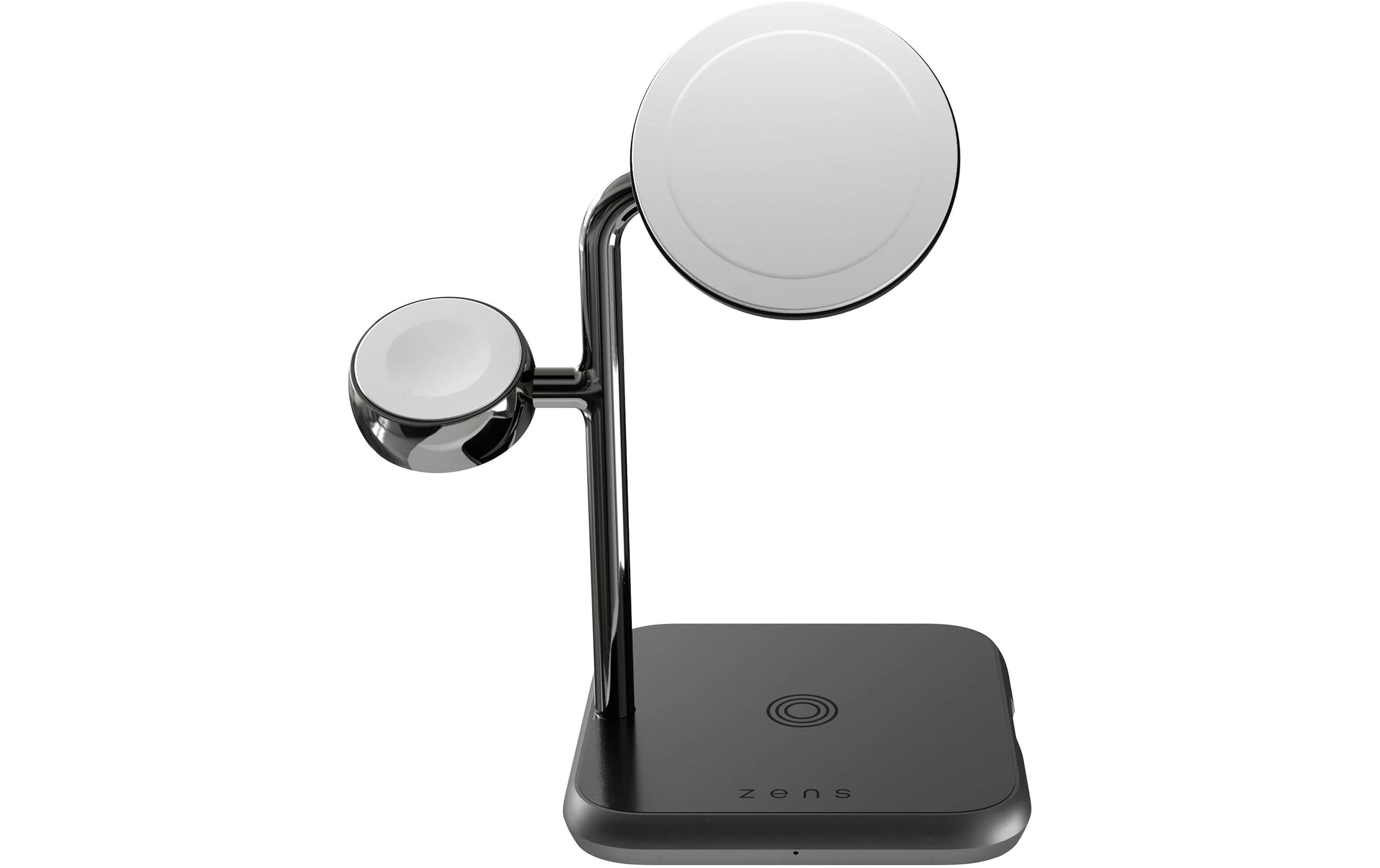 Wireless Charger 4in1 Magsafe Schwarz<br>MagSafe kompatibler 4-in-1-Wireless Charger für iPhone, Apple Watch und AirPods