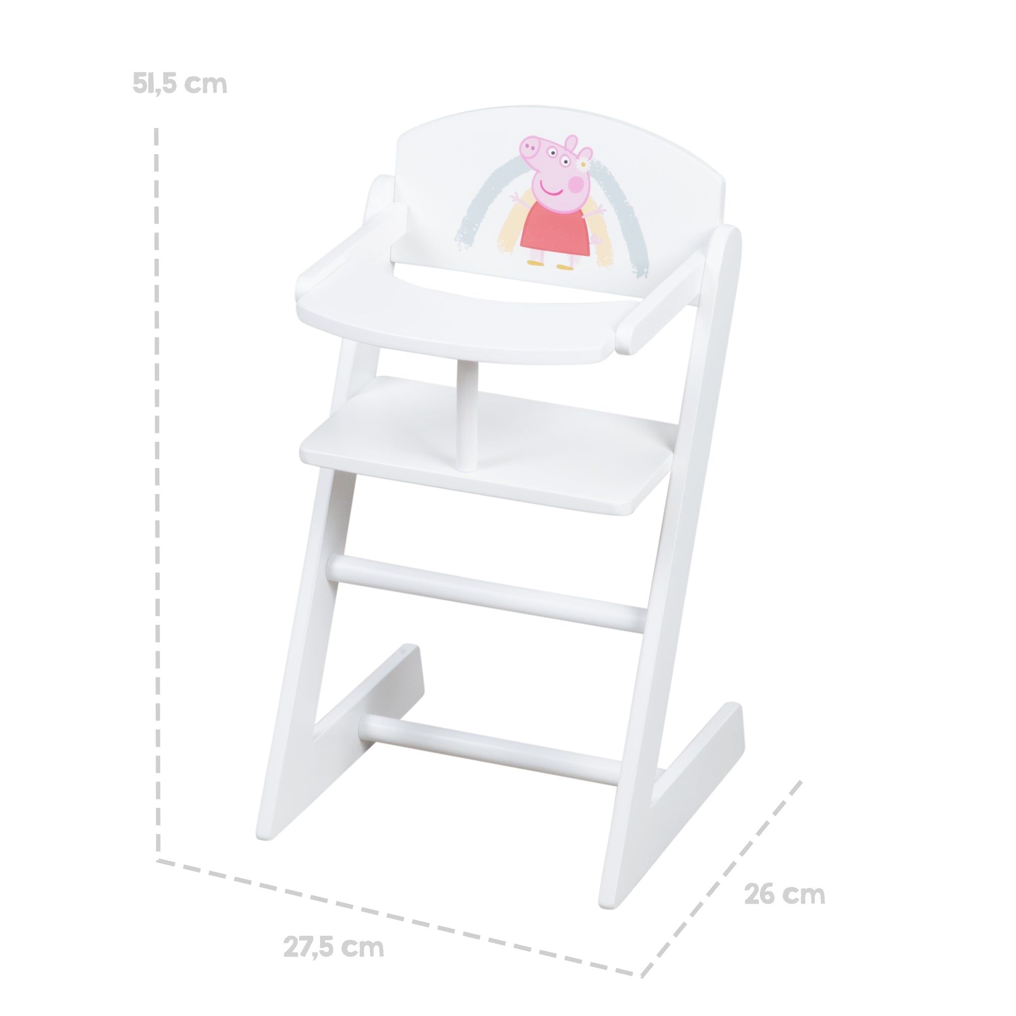 Puppenhochstuhl Peppa Pig