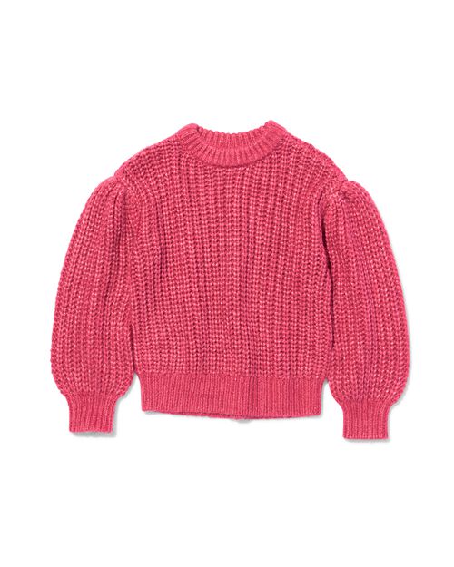 pull enfant rose