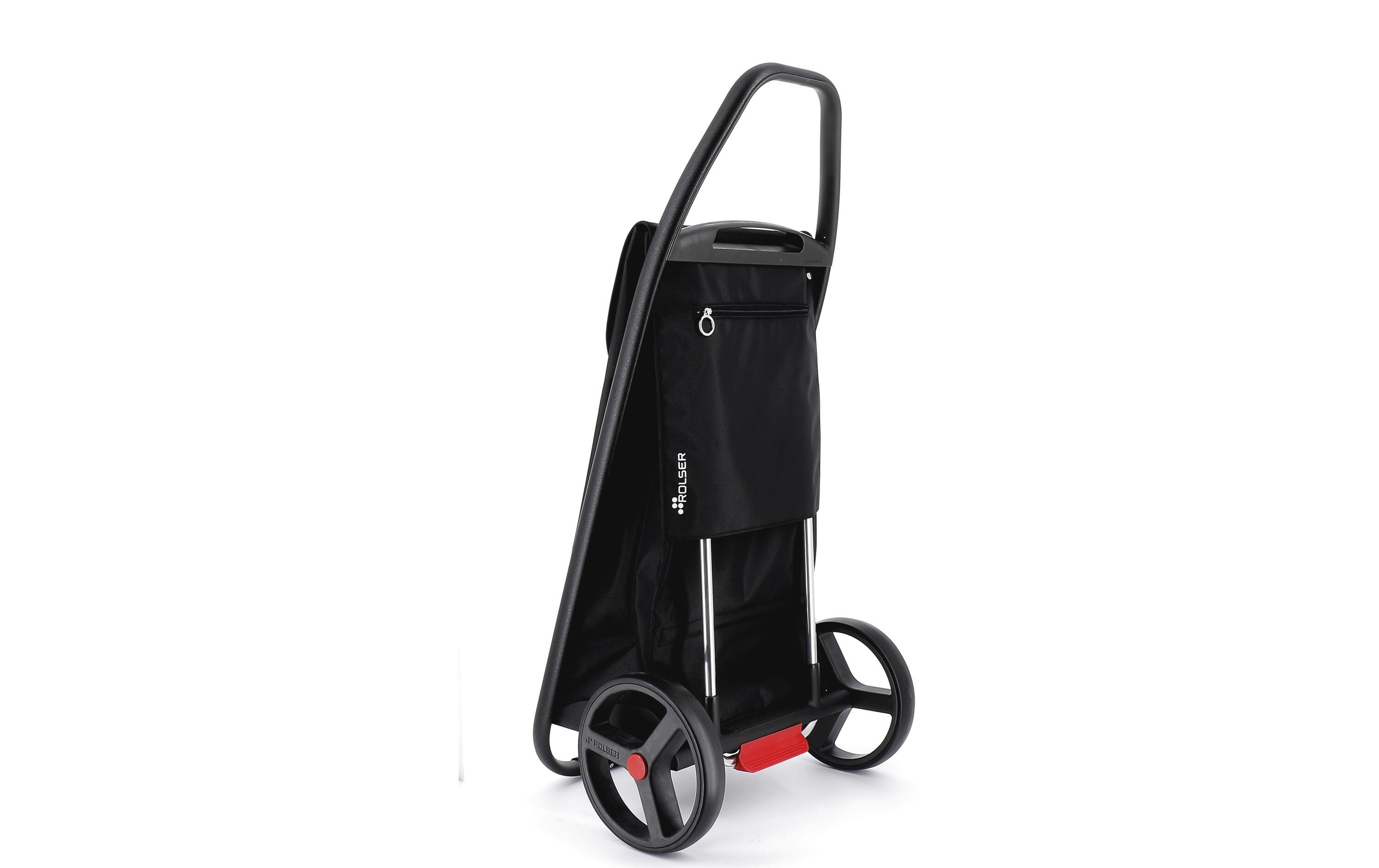 Einkaufstrolley COM8 MF Schwarz<br>Bequemes Einkaufen mit dem Einkaufswagen von Rolser