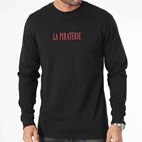 Tee Shirt Manches Longues Ratpi Face Noir