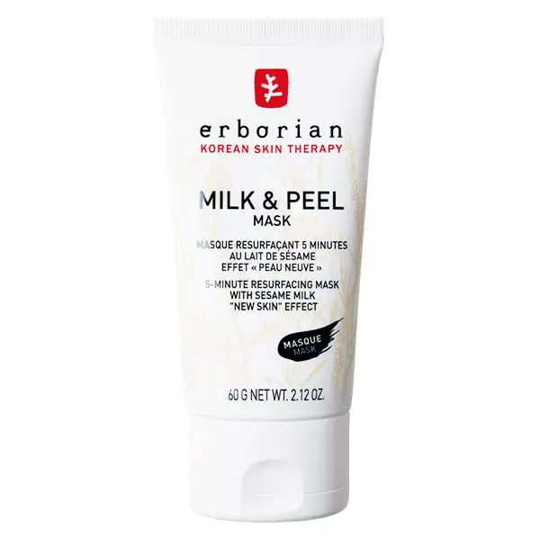 Máscara Facial Esfoliante Erborian Milk & Peel com Leite de Sésamo 60g