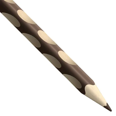 Ergonomischer Buntstift für Linkshänder - STABILO EASYcolors - Einzelstift - dunkel braun