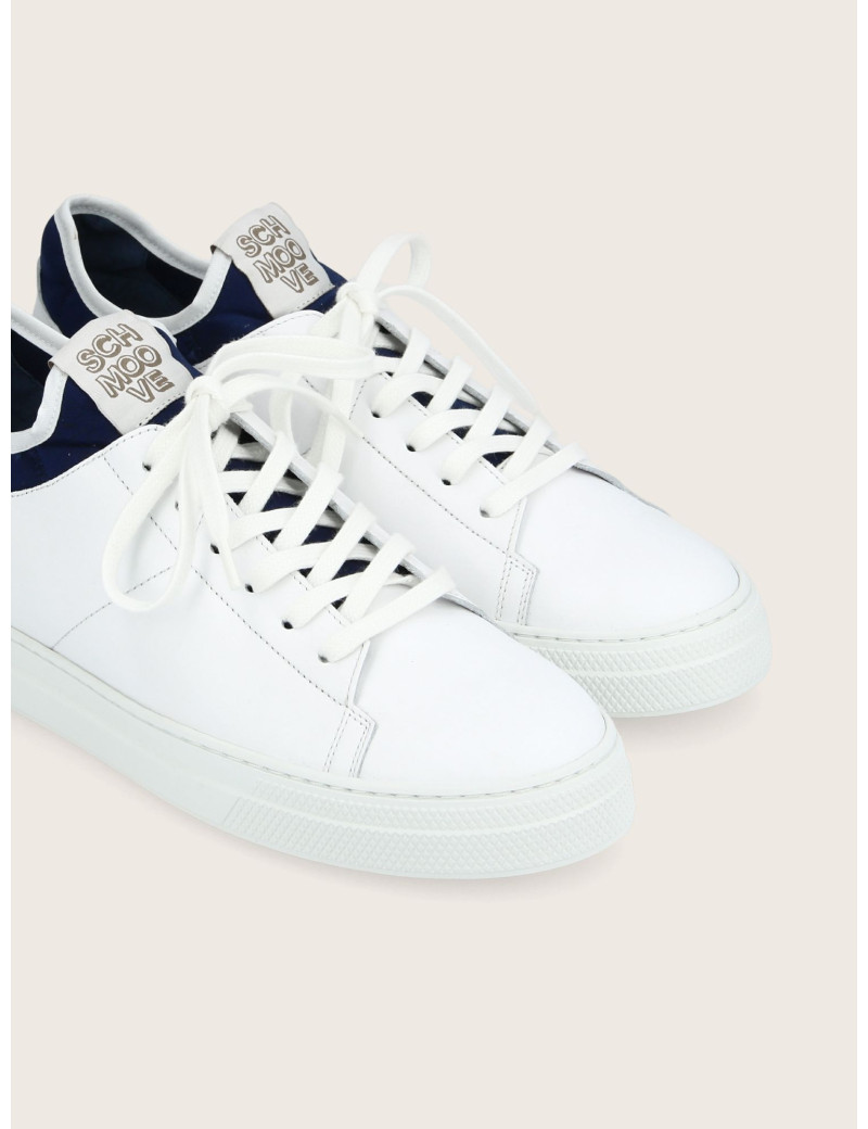 SCHMOOVE BASKETS SPARK NEO SNEAKERS WHITE-NAVY