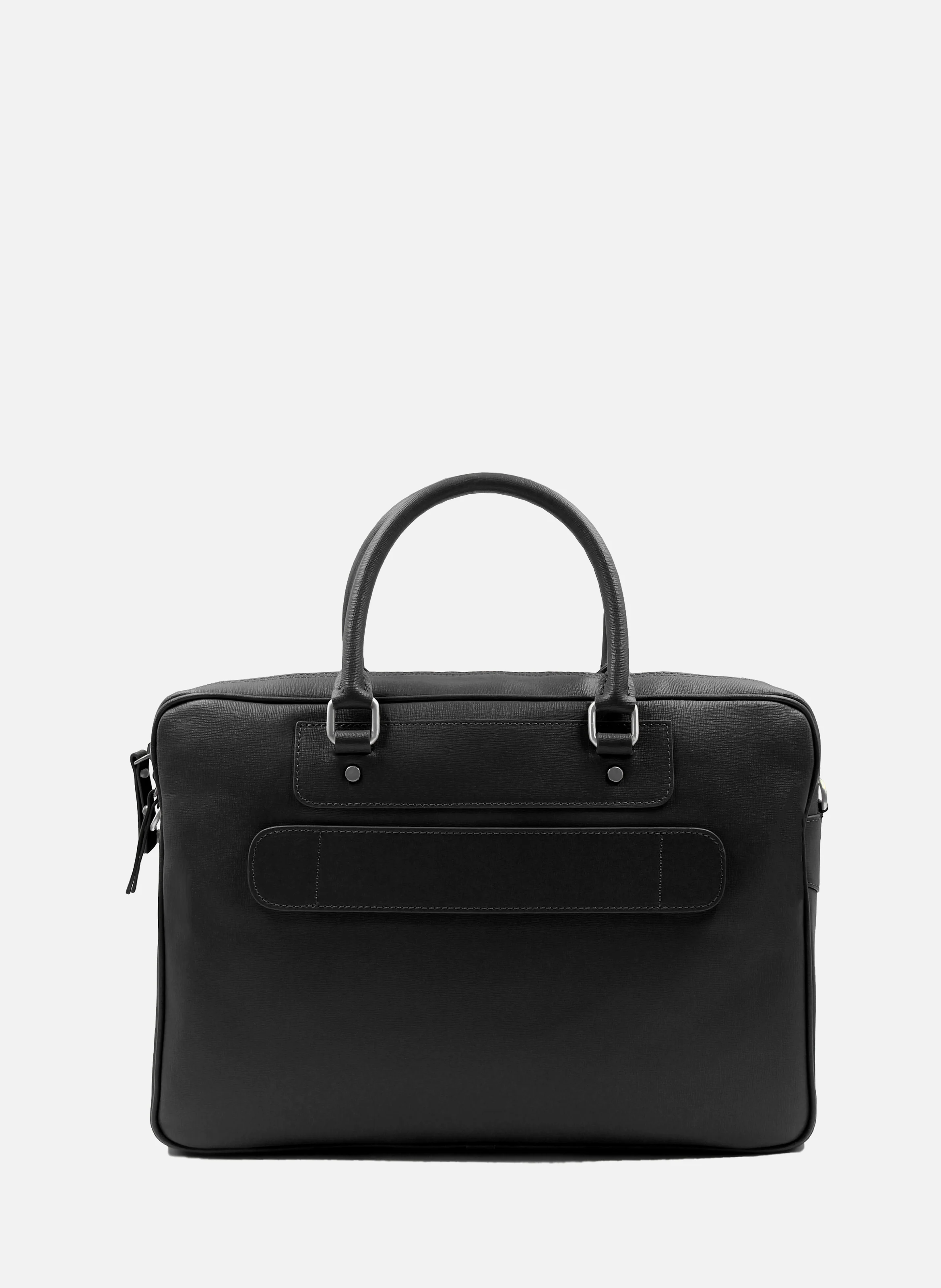 Sacoche cuir gravé | Noir