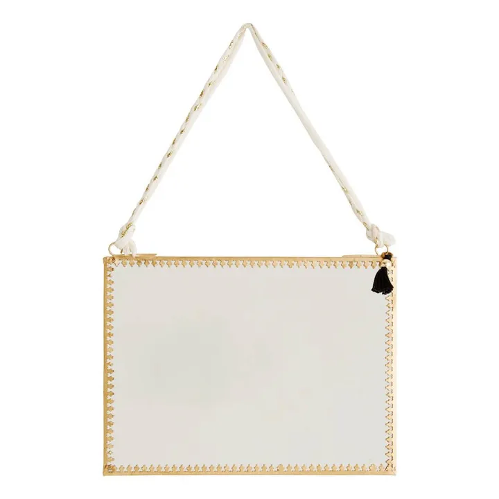 Madam Stoltz Miroir suspendu 20x15 cm