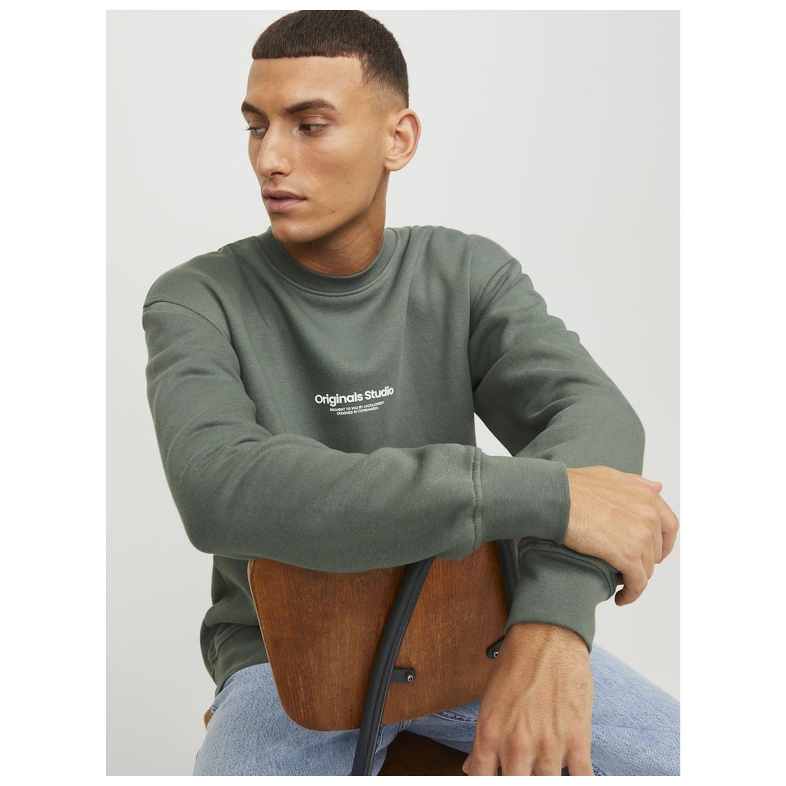 Jack & Jones JORVESTERBRO SWEAT CREW NECK N