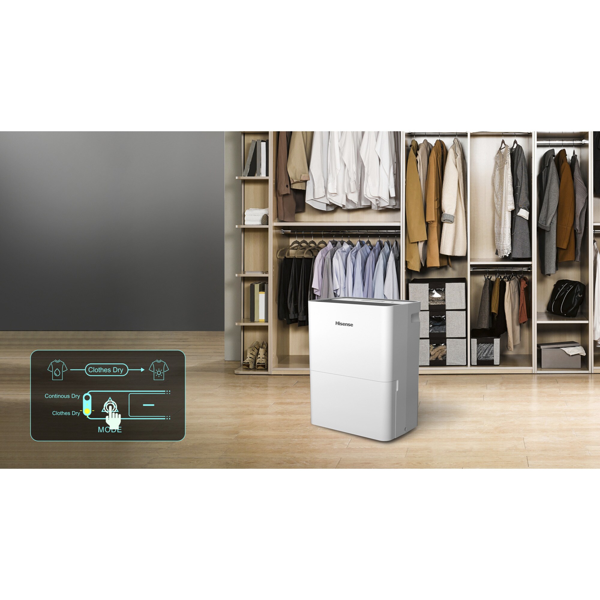 Hisense Luftentfeuchter D16CW