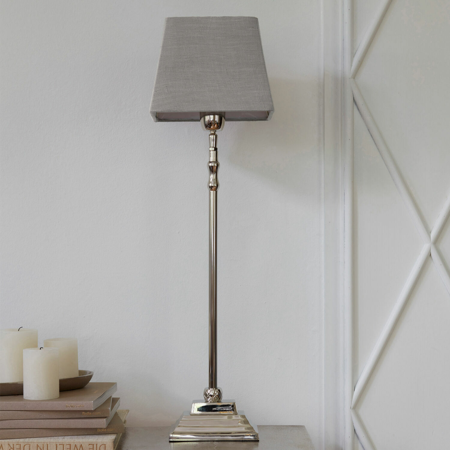 Lampenschirm Linderas taupe