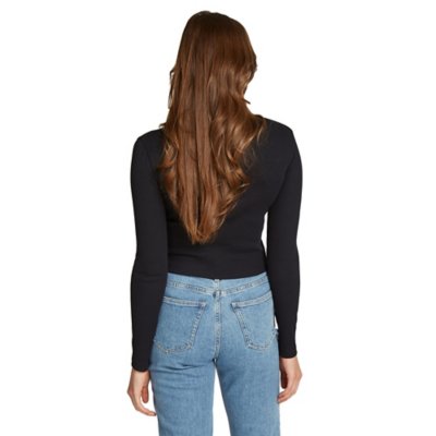 Pull femme Woven Label CALVIN KLEIN