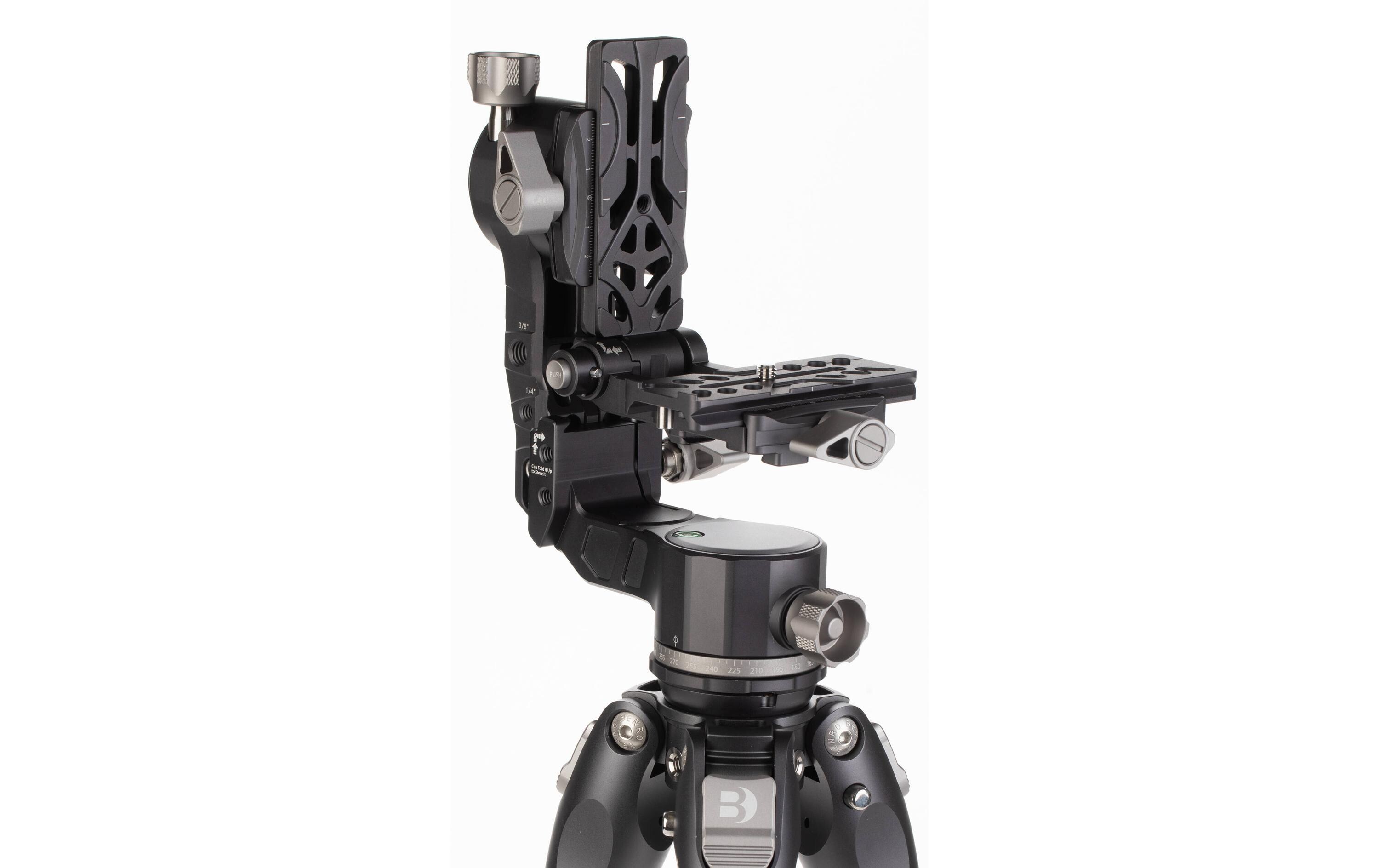 Stativ TTOR35CLVGH2F Tortoise Gimbal Kit<br>Kompaktes, leichtes Reisestativ mit hoher Tragfähigkeit und bemerkenswerter Stabilität