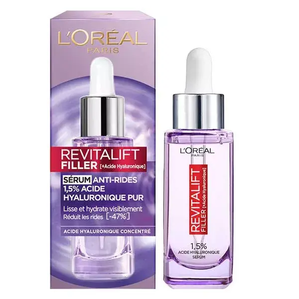 Sérum Antirrugas L'Oréal Paris Revitalift Filler + Ácido Hialurônico 30ml