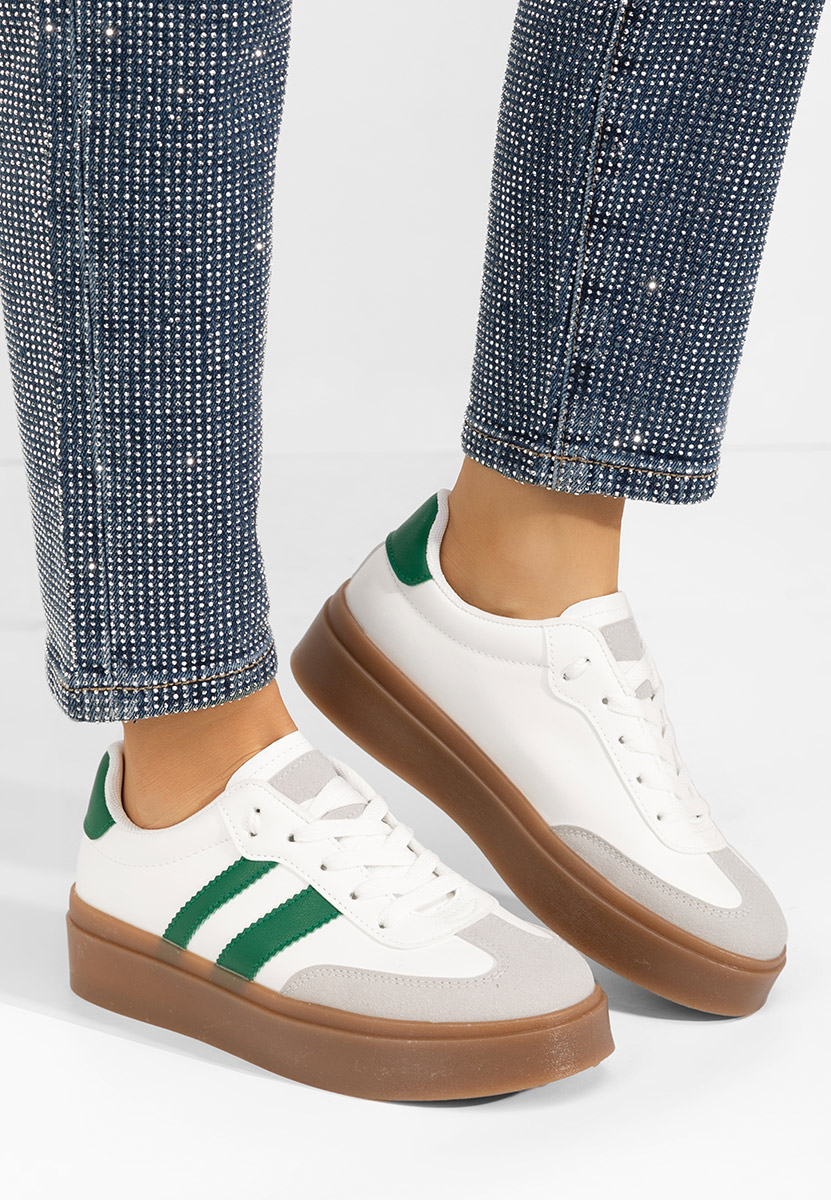 Baskets pour femme blancs Namy V2