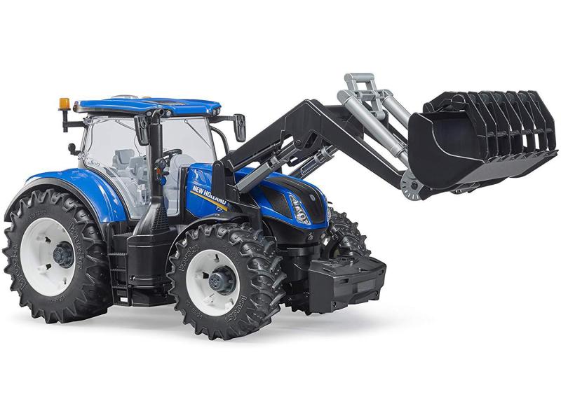 Bruder Spielwaren Landwirtschaftsfahrzeug New Holland T7.31 New Holland T7.315 mit Frontlader im Massstab 1:16