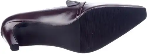 Babouche donkerbruin G-Oena-105 - maat 44 pump donkerbruin - maat 44 Calandschoen