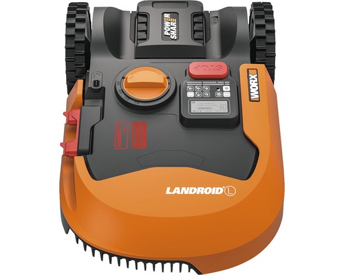 WORX 20V accu robotmaaier Landroid L2000 22cm/2.000 m² met app WR155E, inclusief installatiemateriaal
